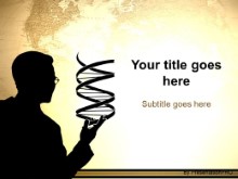 Download dna creation gold PowerPoint Template and other software plugins for Microsoft PowerPoint