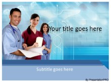Medical 0286 PPT PowerPoint Template Background