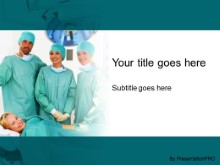 Download surgeon patient PowerPoint Template and other software plugins for Microsoft PowerPoint