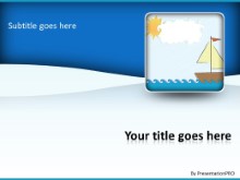 Out For A Sail PPT PowerPoint Template Background