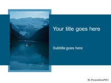 Download teal lake PowerPoint Template and other software plugins for Microsoft PowerPoint