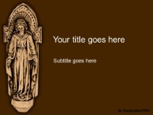 Download virgin mary PowerPoint Template and other software plugins for Microsoft PowerPoint