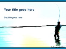 Download gone fishin 1 PowerPoint Template and other software plugins for Microsoft PowerPoint