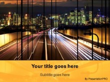 Download brisbane motorway PowerPoint Template and other software plugins for Microsoft PowerPoint
