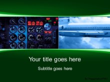 Download cockpit green PowerPoint Template and other software plugins for Microsoft PowerPoint