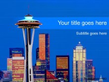 Download seattle PowerPoint Template and other software plugins for Microsoft PowerPoint