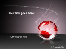 Download bin globe red PowerPoint Template and other software plugins for Microsoft PowerPoint