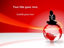 Download globe red PowerPoint Template and other software plugins for Microsoft PowerPoint