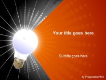 Download radial orange PowerPoint Template and other software plugins for Microsoft PowerPoint