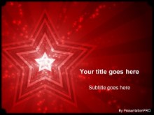 Download stars red PowerPoint Template and other software plugins for Microsoft PowerPoint