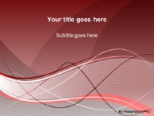 Download swoosh red PowerPoint Template and other software plugins for Microsoft PowerPoint