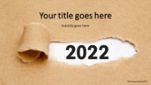 2022 Torn Paper Widescreen