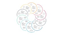 PowerPoint Infographic - Steps Circles 22