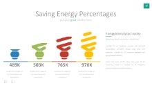 PowerPoint Infographic - 012 - Energy Bulbs Chart