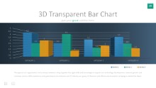 PowerPoint Infographic - 029 - Dark Transparent Column Chart