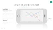 PowerPoint Infographic - 050 - Smartphone Line Chart
