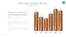 PowerPoint Infographic - 078 - Books Column Graph