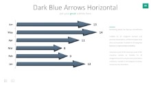PowerPoint Infographic - 086 - Arrows Bar Graph