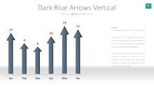 PowerPoint Infographic - 087 - Arrows Bar Graph