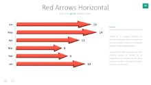 PowerPoint Infographic - 090 - Arrows Bar Graph
