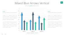 PowerPoint Infographic - 097 - Arrows Bar Graph
