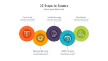 PowerPoint Infographic - Icon Steps 015