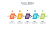 PowerPoint Infographic - Business Alph Steps 026