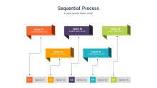 PowerPoint Infographic - Sequential Process 039