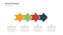 PowerPoint Infographic - Arrows Process Infographic Layout