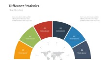PowerPoint Infographic - Statistics Arc Infographic Layout