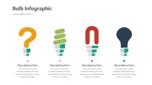 PowerPoint Infographic - Bulbs Infographic Layout