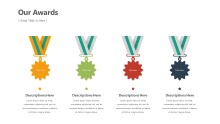 PowerPoint Infographic - Awards Infographic Layout