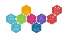 PowerPoint Infographic - Honeycomb Steps Infographic
