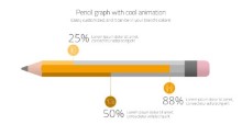 PowerPoint Infographic - Pencil Infographic