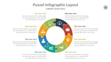 PowerPoint Infographic - Puzzle 046