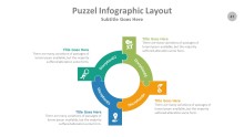 PowerPoint Infographic - Puzzle 047