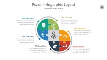 PowerPoint Infographic - Puzzle 048