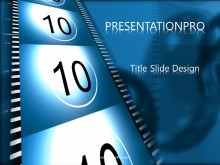 Countdown Sd PPT PowerPoint Template Background