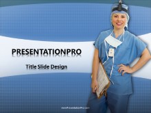 Medical Nurse PPT PowerPoint Template Background