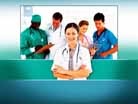 Medical Review PPT PowerPoint Template Background