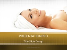 Spa Day PPT PowerPoint Template Background