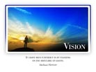 Vision - Light PPT PowerPoint Motivational Quote Slide