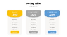 Pricing Table 03