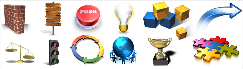 the best presentation graphics clipart from PresentationPro