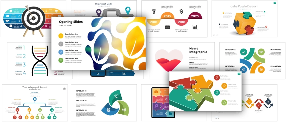 the best powerpoint infographics from PresentationPro