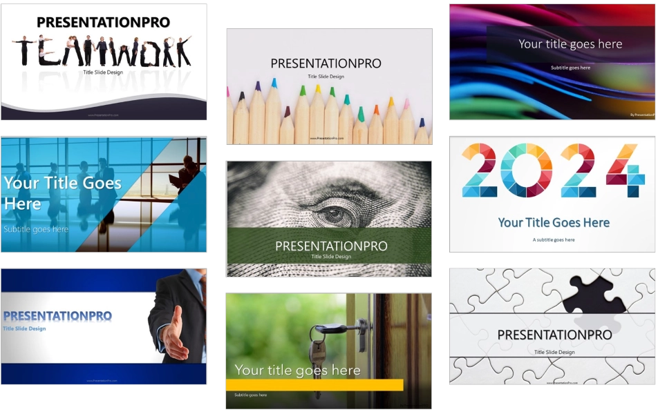 the best templates from PresentationPro