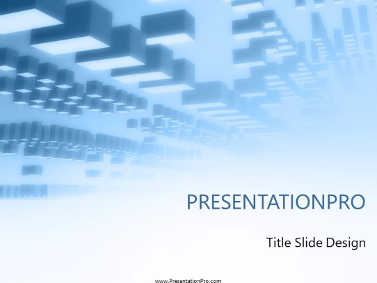 Braille PowerPoint Template title slide design
