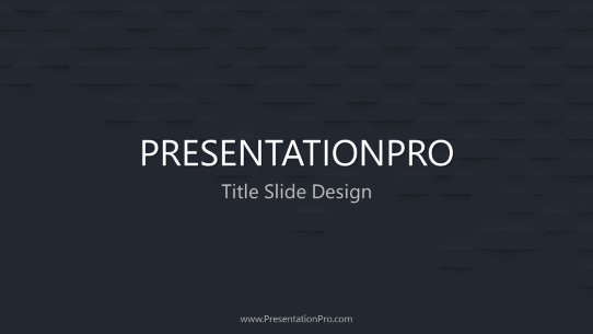 Dark Paper Cut Outs 01 Widescreen PowerPoint Template title slide design