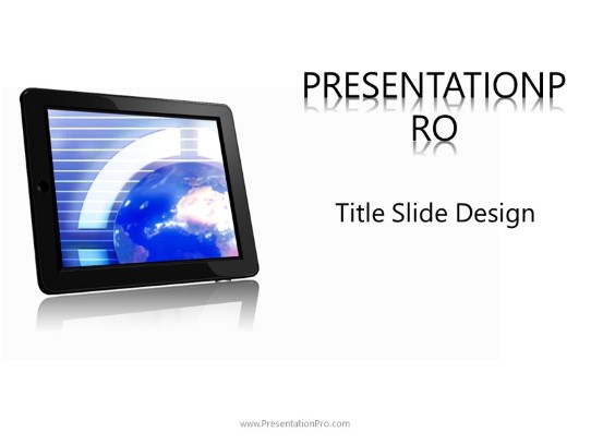 Global 0036 PowerPoint Template title slide design