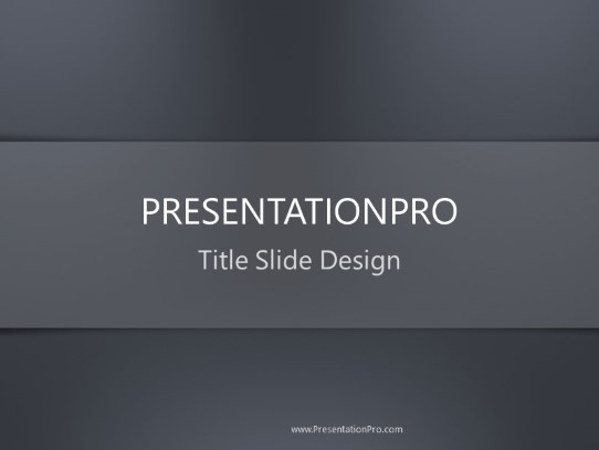 Gradient Lights Dark 01 PowerPoint Template title slide design